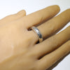Silver Ring by Arnold Goodluck- 11.5
