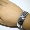 Silver Bracelet by Hopi 5-3/4"