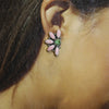 Pink Conch Earrings by Reva Goodluck