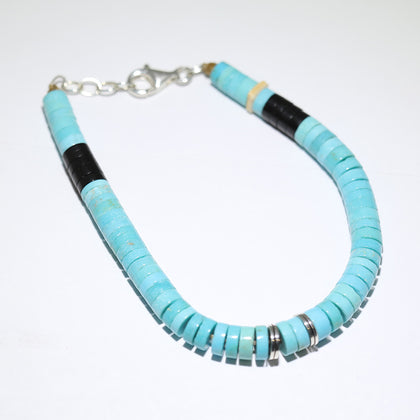 Heishi Bracelet by Calvin Lovato