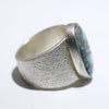 Lone Mtn Ring by Lee Begay- 7.5