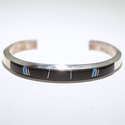 Inlay Bracelet by Wayne Muskett 5-1/2