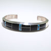 Inlay Bracelet by Wayne Muskett 5-1/4"