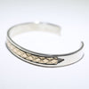 Silver/14K Bracelet by Bruce Morgan