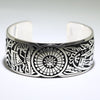 Silver Bracelet by Clifton Mowa 5-3/4"