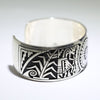 Silver Bracelet by Clifton Mowa 5-3/4"