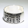 Silver Bracelet by Clifton Mowa 5-3/4"