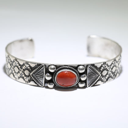 Coral Bracelet by Bo Reeves 5-3/4