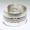 Silver Bracelet by Arnold Goodluck 5-1/2"