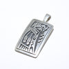 Silver Pendant by Clifton Mowa