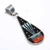 Inlay Pendant by Erwin Tsosie