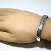 Silver/14K Bracelet by Bruce Morgan