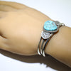 Kingman Bracelet by Robin Tsosie 5-1/4"