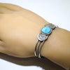 Kingman Bracelet by Robin Tsosie 5-1/4"