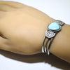 Kingman Bracelet by Robin Tsosie 5-1/4"