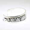 Silver Bracelet by Sparks Masawytewa 5-3/4"