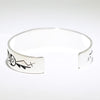 Silver Bracelet by Sparks Masawytewa 5-3/4"