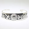 Silver Bracelet by Sparks Masawytewa 5-3/4"