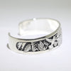 Silver Bracelet by Sparks Masawytewa 5-3/4"