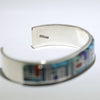 Inlay Bracelet by Patricia & Edward Becenti 5-3/4"