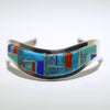 Inlay Bracelet by Patricia & Edward Becenti 5-1/2"