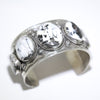 White Buffalo Bracelet by Arnold Goodluck 6"