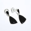 Onyx Earrings by Navajo