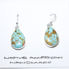 No. 8 Earrings by Navajo