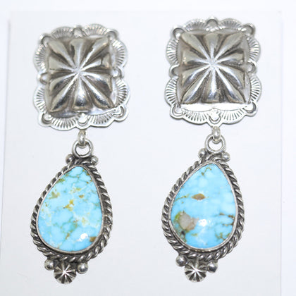 Kingman Earrings by Arnold Goodluck