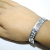 Silver Bracelet by Sparks Masawytewa 5-3/4"