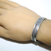 Silver Bracelet by Lucion Koinva 5-3/4"