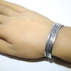 Silver Bracelet by Lucion Koinva 5-3/4"