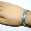 Silver Bracelet by Lucion Koinva 5-3/4"