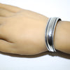 Silver Bracelet by Aaron Anderson 5-1/2"
