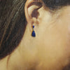 Lapis Earrings by Navajo