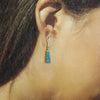 Inlay Earrings by Navajo