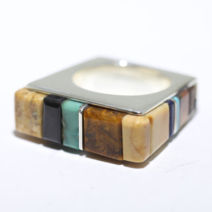 Inlay Ring by Wes Willie- 8