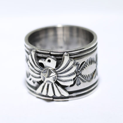 Silver Ring by Delayne Reeves- 8.5