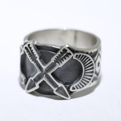 Silver Ring by Bo Reeves- 10