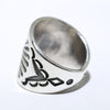 Silver Ring by Harrison Jim- 10.5