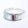 Inlay Ring by Veronica Benally- 9.5