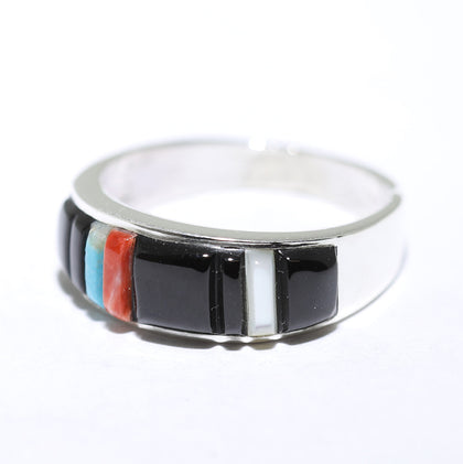 Inlay Ring by Veronica Benally- 8