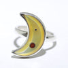 Moon Ring by Hope Etsitty- 6.5