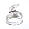 Moon Ring by Hope Etsitty- 6.5
