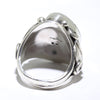 White Buffalo Ring by Navajo- 9.5