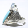 Turquoise Ring by Navajo- 10.5