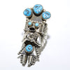 Kachina Ring by Zuni- 8.5
