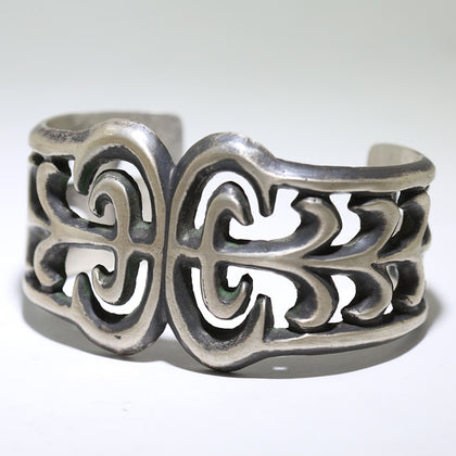 Silver Bracelet by Navajo 5-1/2