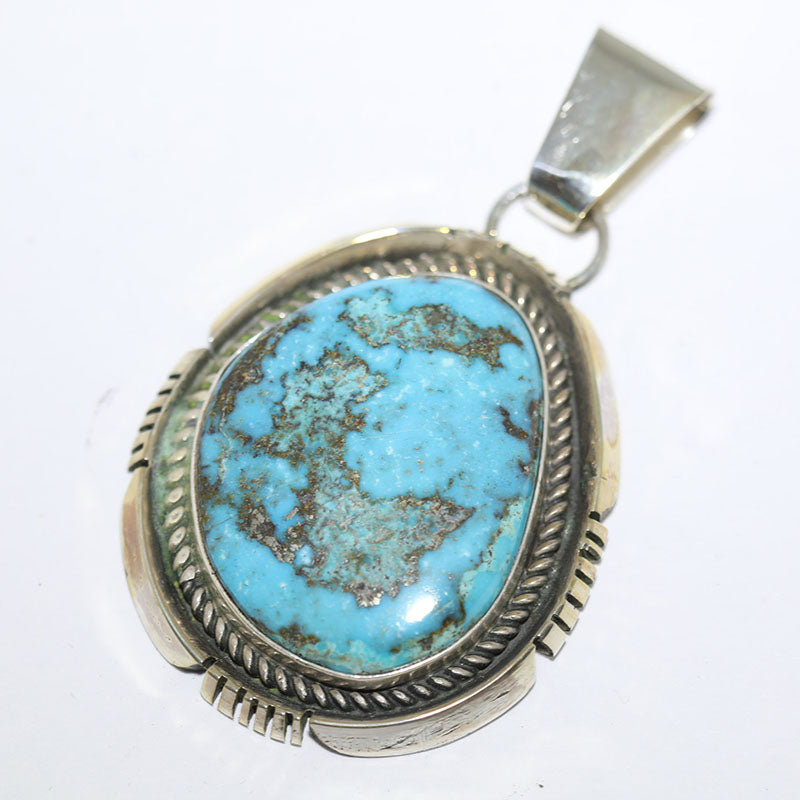 NAVAJO Fred Peters ターコイズネックレス SILVER925 Navajo - Fred Peters – Gallup Trading