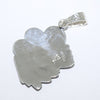 Silver Pendant by Ruben Saufkie
